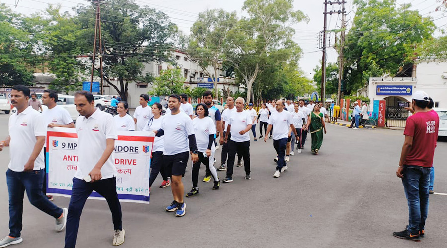 Gati’s Indore STC stood in solidarity for a drug-free tomorrow